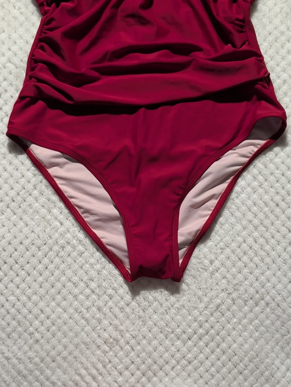 Cupshe Ruching Cutout One Piece Swimsuit